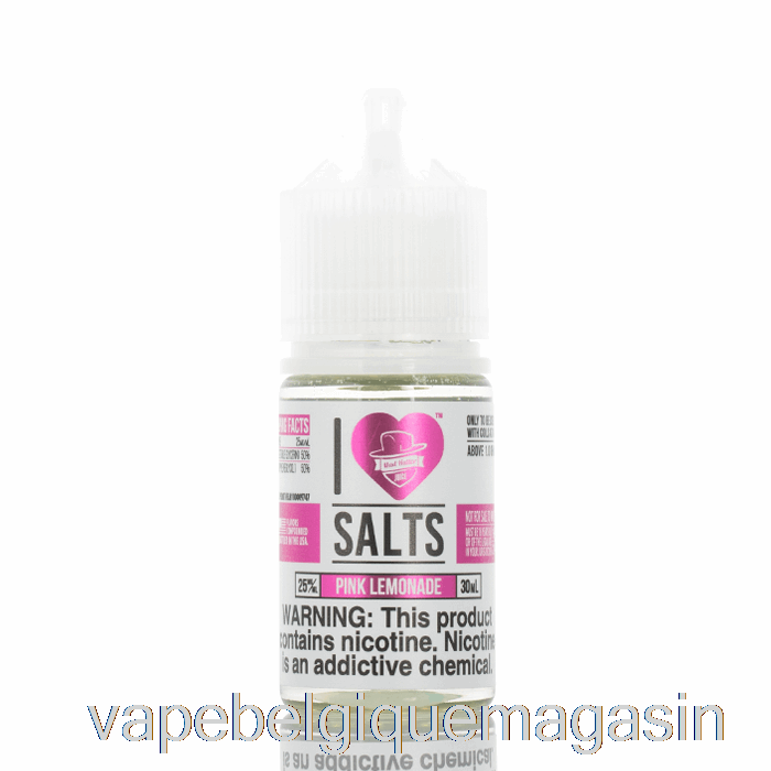 Vape Belgique Limonade Rose - J'aime Les Sels - 30ml 25mg